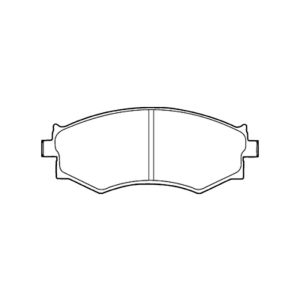 FRONT BRAKE PAD SET