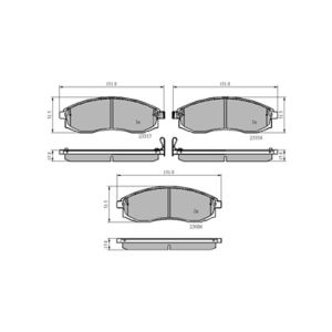 FRONT BRAKE PADS