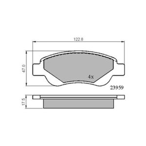 FRONT BRAKE PADS