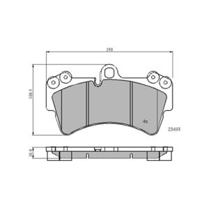 FRONT BRAKE PADS