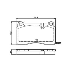 FRONT BRAKE PADS