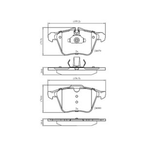 FRONT BRAKE PADS