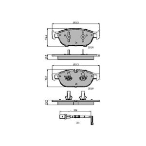 FRONT BRAKE PADS