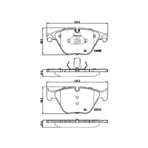 FRONT BRAKE PADS