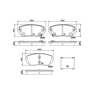 FRONT BRAKE PADS