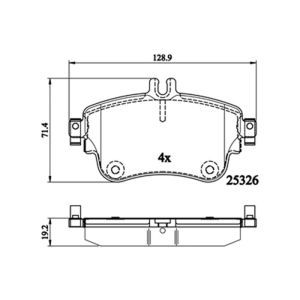 FRONT BRAKE PADS