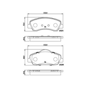 FRONT BRAKE PADS