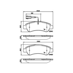 REAR BRAKE PADS