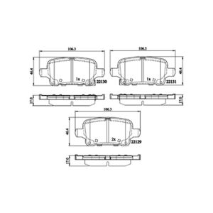 REAR BRAKE PADS