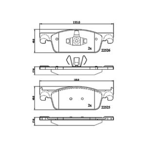 FRONT BRAKE PADS