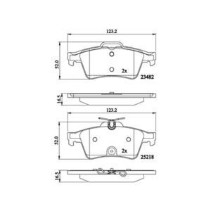 REAR BRAKE PADS