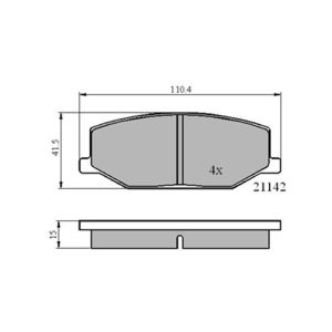 FRONT BRAKE PADS