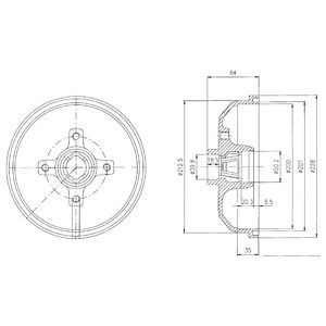 BRAKE DRUM