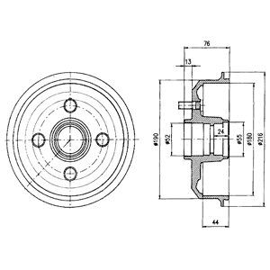 BRAKE DRUM