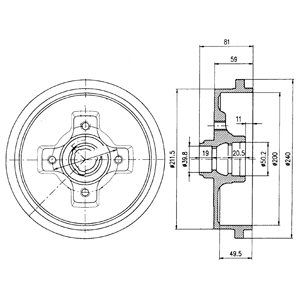 BRAKE DRUM