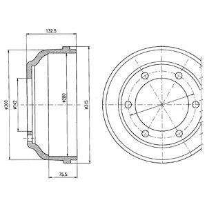 BRAKE DRUM