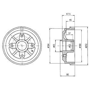 BRAKE DRUM