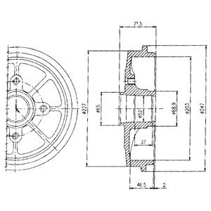 BRAKE DRUM