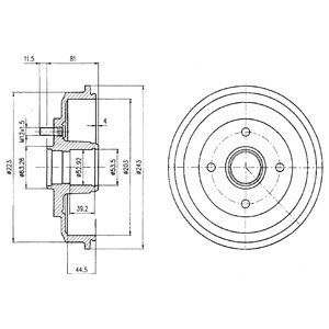 BRAKE DRUM