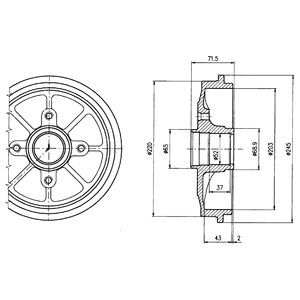 BRAKE DRUM