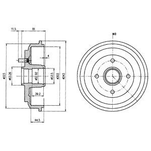 BRAKE DRUM