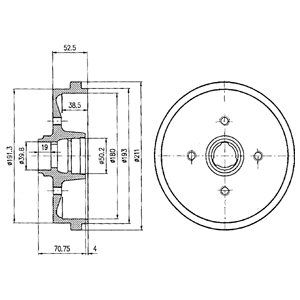 BRAKE DRUM