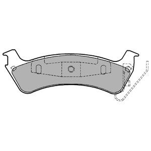 REAR BRAKE PADS