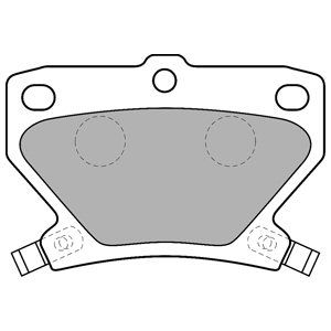 REAR BRAKE PADS