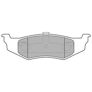 REAR BRAKE PADS