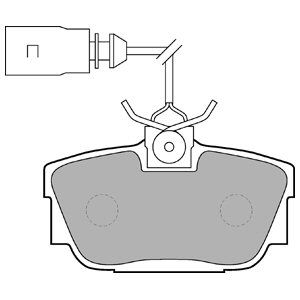 REAR BRAKE PADS