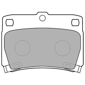 REAR BRAKE PADS