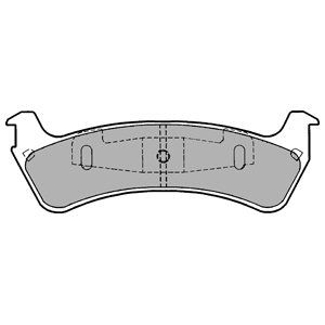 REAR BRAKE PADS