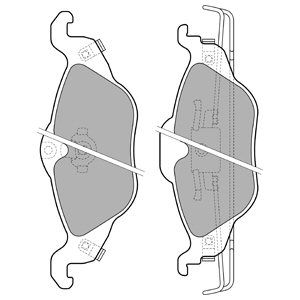 FRONT BRAKE PADS