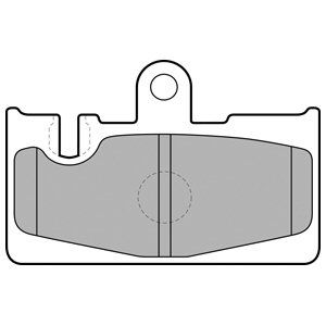 REAR BRAKE PADS