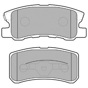 REAR BRAKE PADS