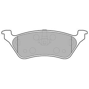 REAR BRAKE PADS