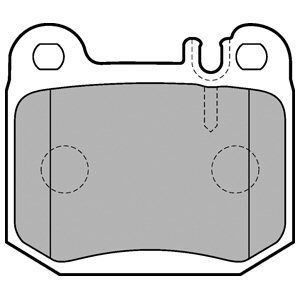 REAR BRAKE PADS