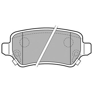 REAR BRAKE PADS