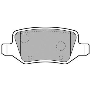 REAR BRAKE PADS