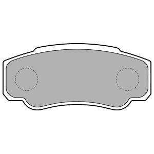 REAR BRAKE PADS