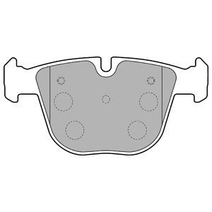 REAR BRAKE PADS