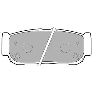 REAR BRAKE PADS