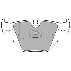 REAR BRAKE PADS