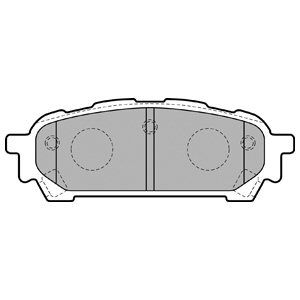 REAR BRAKE PADS