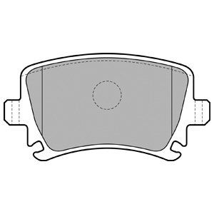 REAR BRAKE PADS