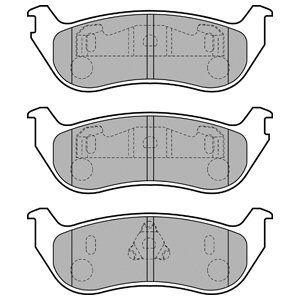 REAR BRAKE PADS