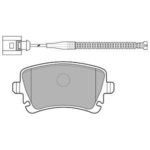 REAR BRAKE PADS