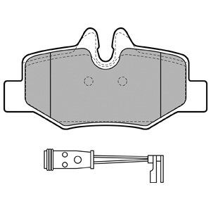 REAR BRAKE PADS