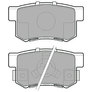 REAR BRAKE PADS