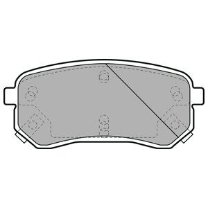 REAR BRAKE PADS